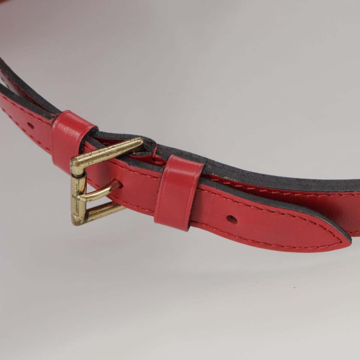 LOUIS VUITTON Epi Noe Shoulder Bag Red M44007 LV 111052