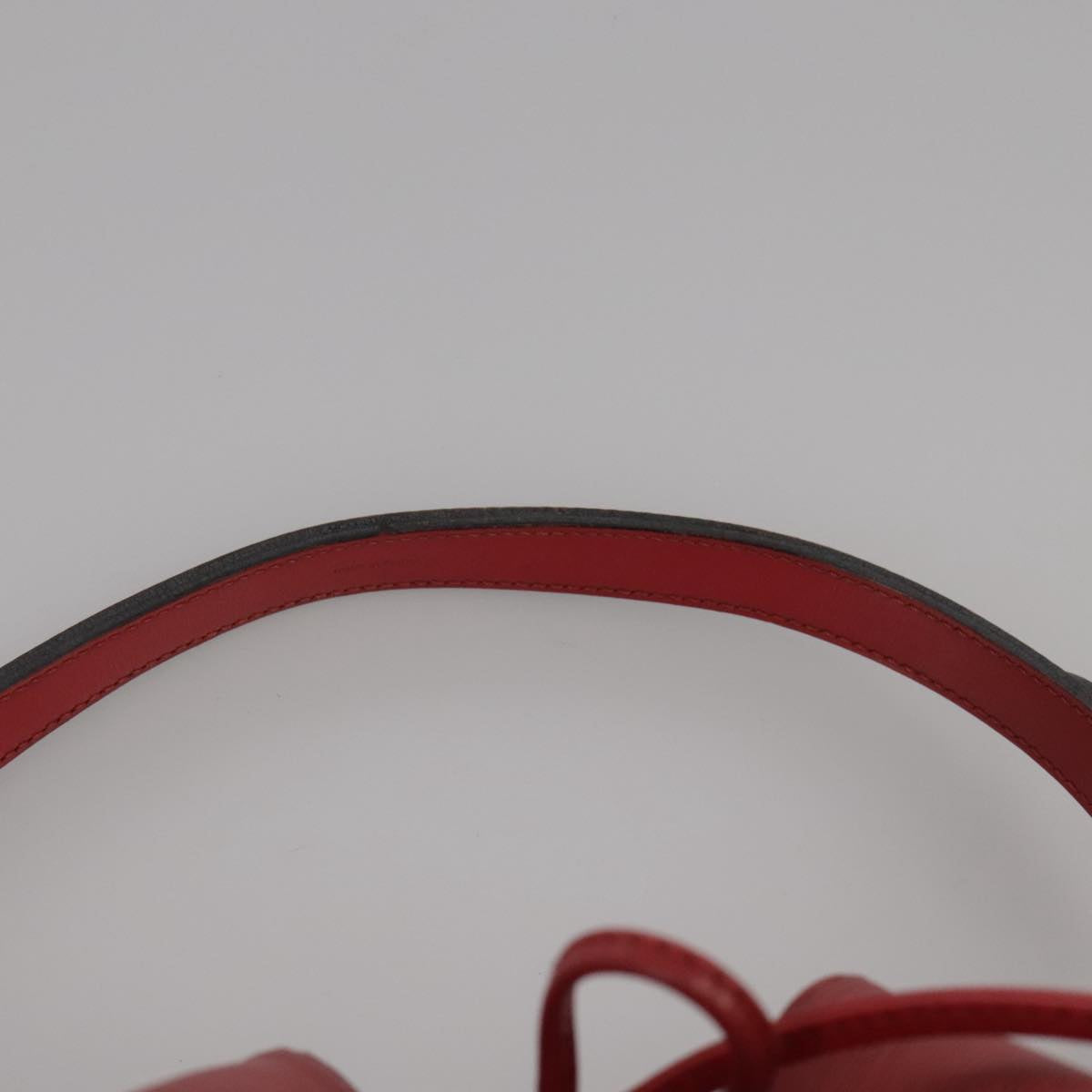 LOUIS VUITTON Epi Noe Shoulder Bag Red M44007 LV 111052