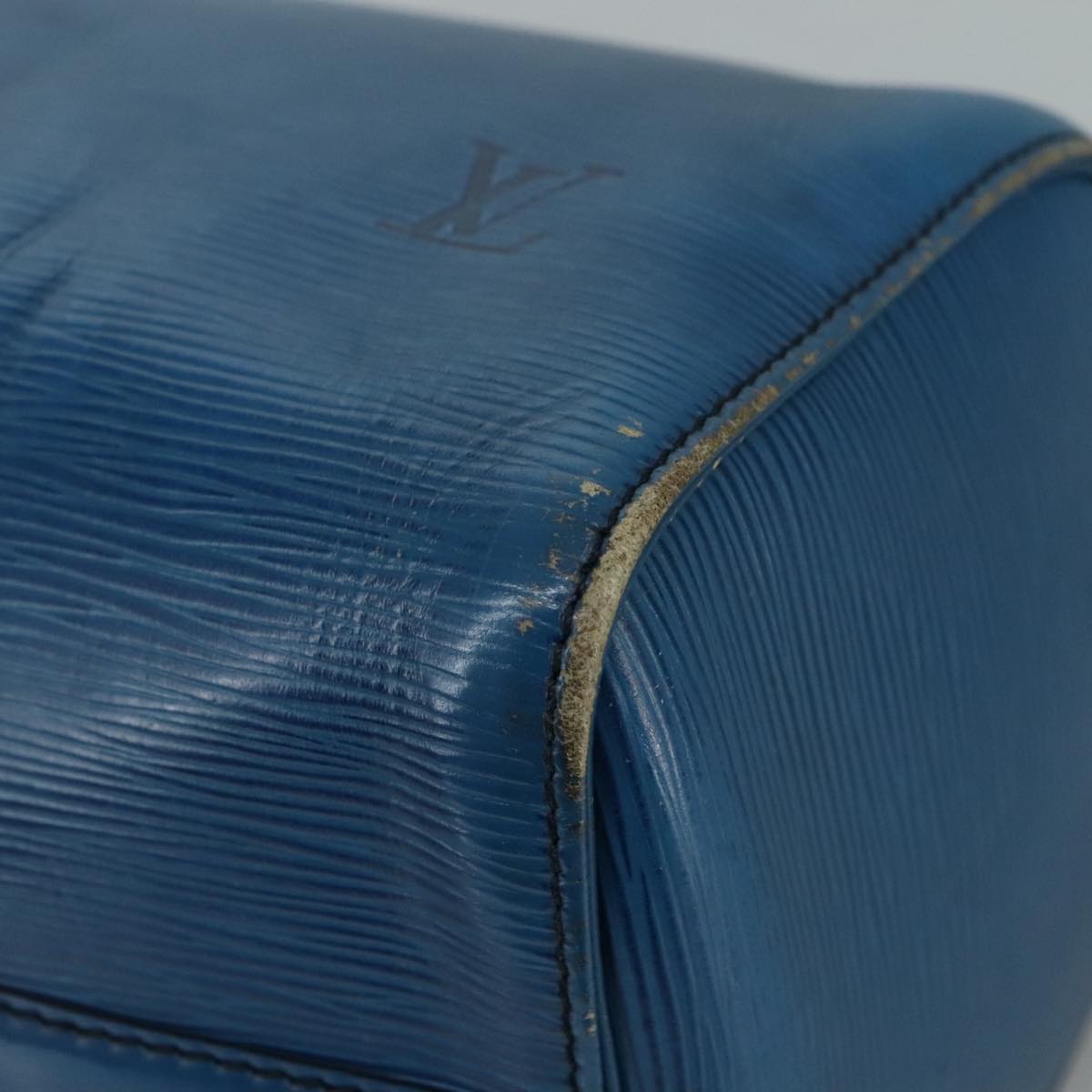 LOUIS VUITTON Epi Speedy 25 Hand Bag Toledo Blue M43015 LV 111061