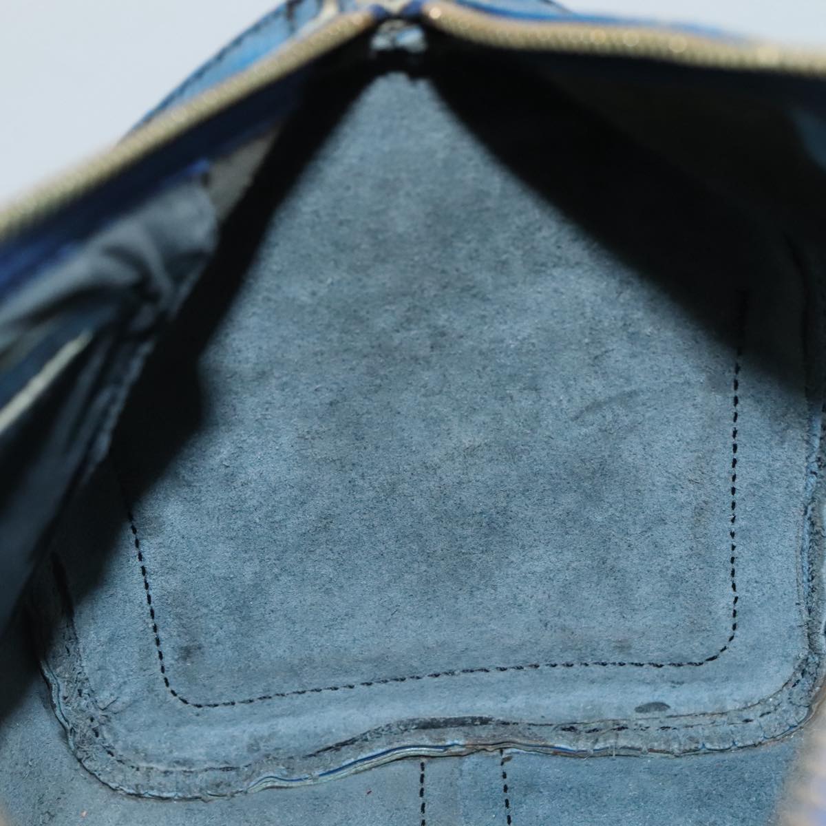 LOUIS VUITTON Epi Speedy 25 Hand Bag Toledo Blue M43015 LV 111061