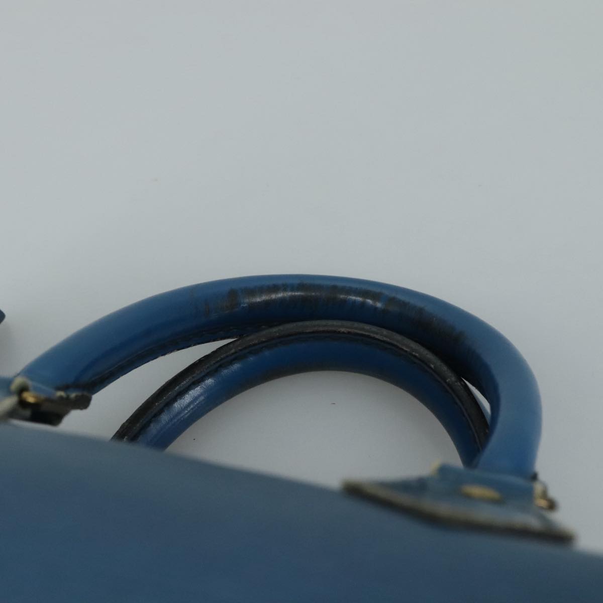 LOUIS VUITTON Epi Speedy 25 Hand Bag Toledo Blue M43015 LV 111061
