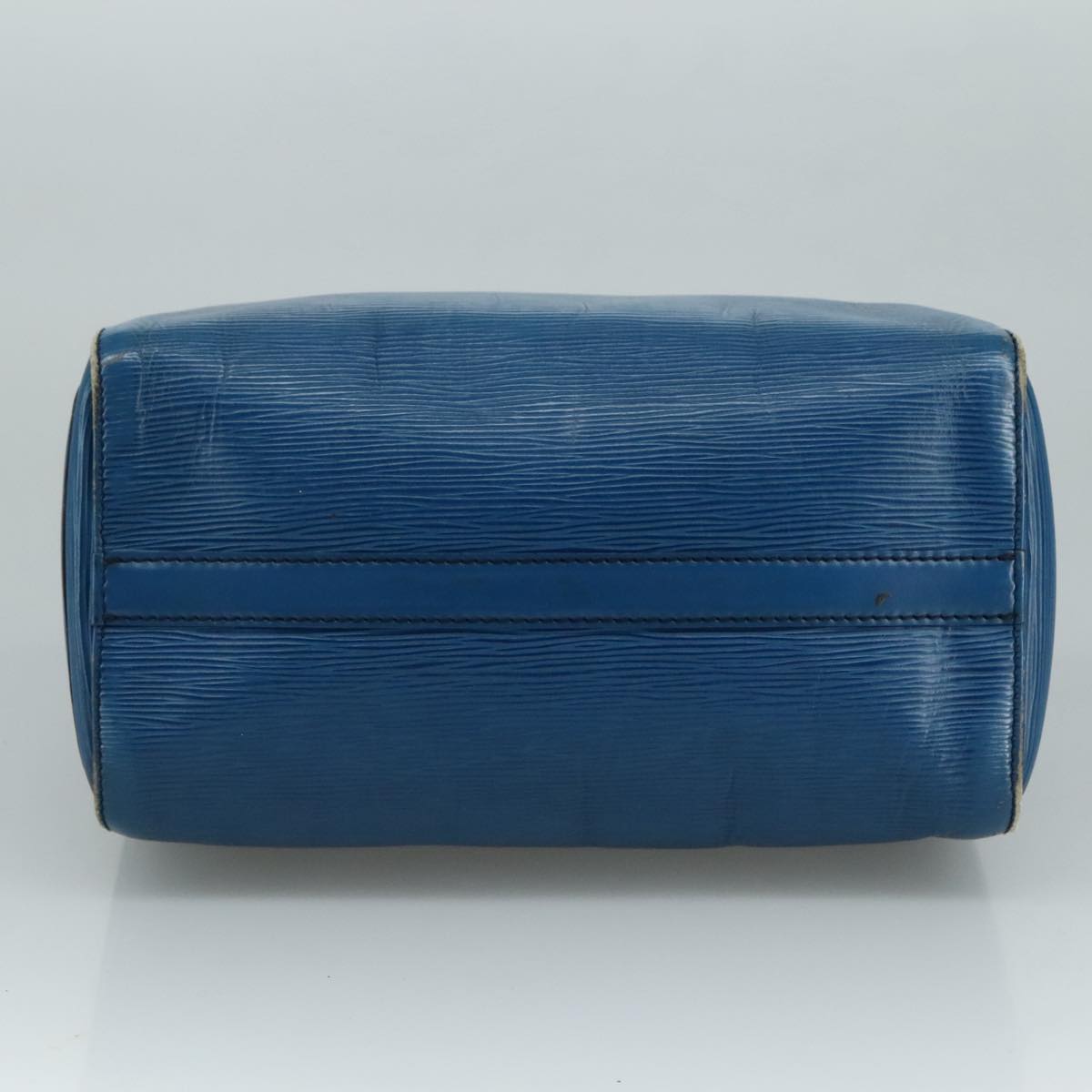 LOUIS VUITTON Epi Speedy 25 Hand Bag Toledo Blue M43015 LV 111061