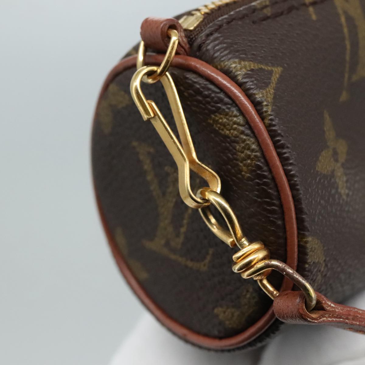 LOUIS VUITTON Monogram Papillon Pouch LV 111072