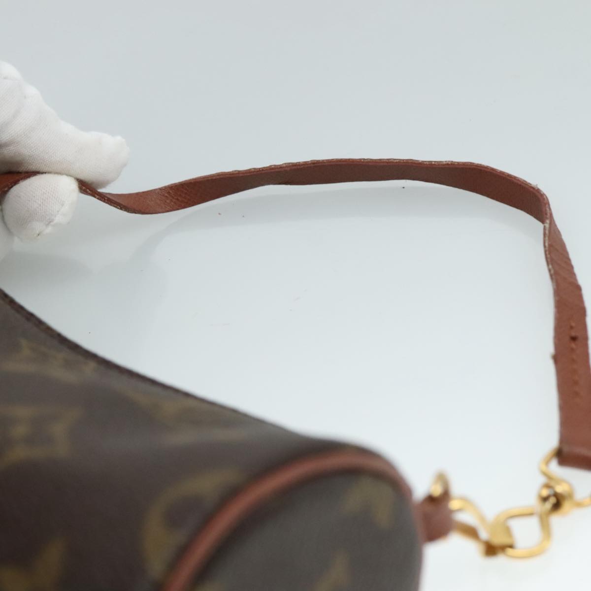 LOUIS VUITTON Monogram Papillon Pouch LV 111072