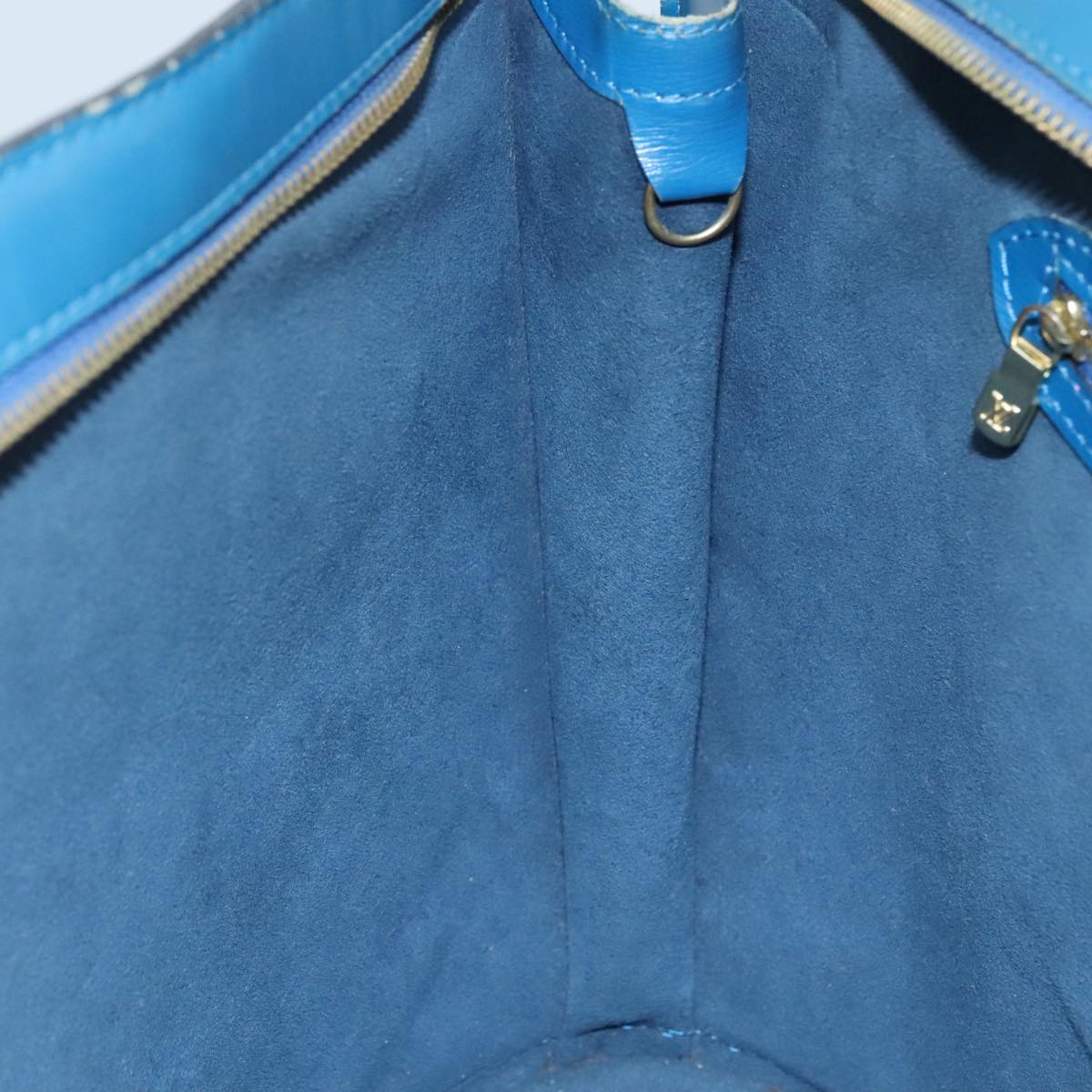 LOUIS VUITTON Epi Saint Jacques Shopping Shoulder Bag Blue M52275 111088