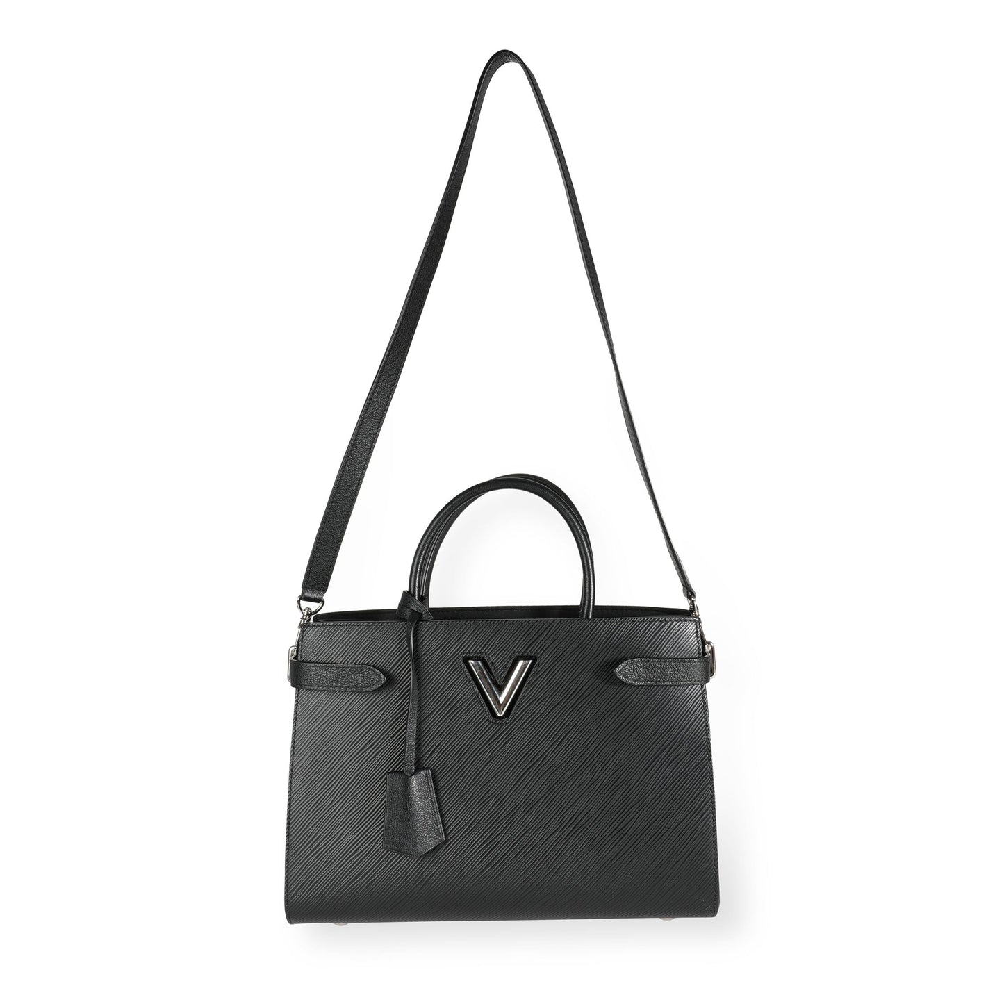 Louis Vuitton Louis Vuitton Black Epi Leather Twist Tote