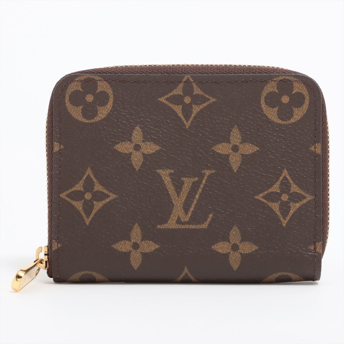 Louis Vuitton Monogram Zippyr Coin Impact M60067 Brown Coin Case