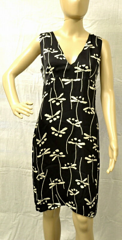 Chanel Silk Dress Black #40