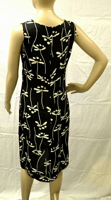Chanel Silk Dress Black #40