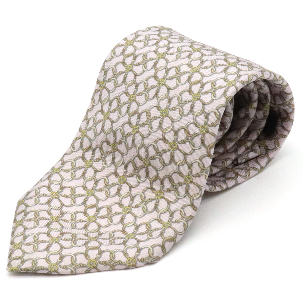 Luxury Gucci Trending 2025 Silk GG Logo Pattern Tie