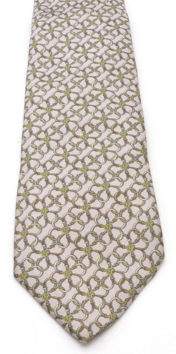 Luxury Gucci Trending 2025 Silk GG Logo Pattern Tie
