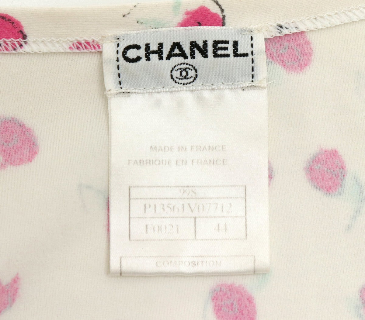 Chanel Women's Nylon Top Flower Logo