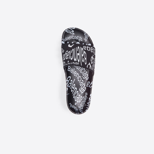 BALENCIAGA POOL SLIDE SANDALS