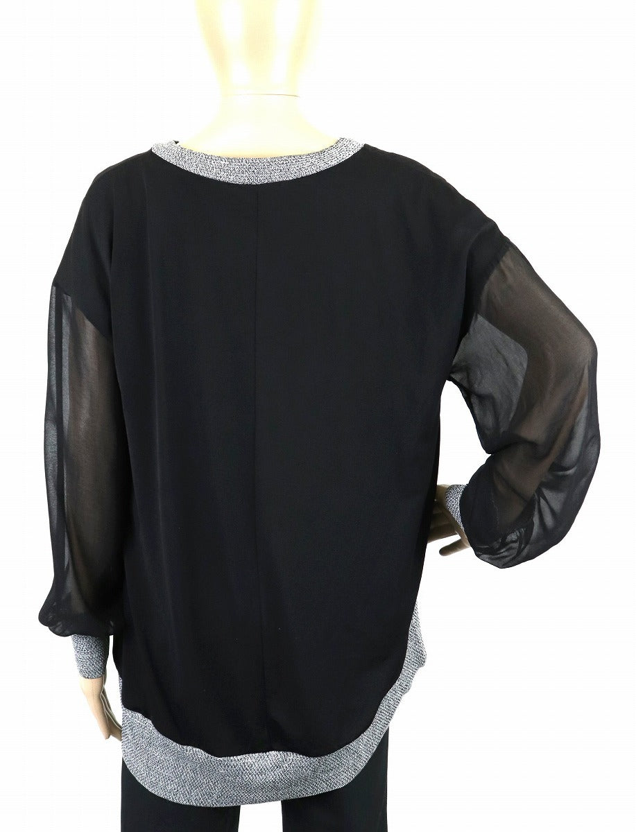 Chanel Coco Button Pullover Top