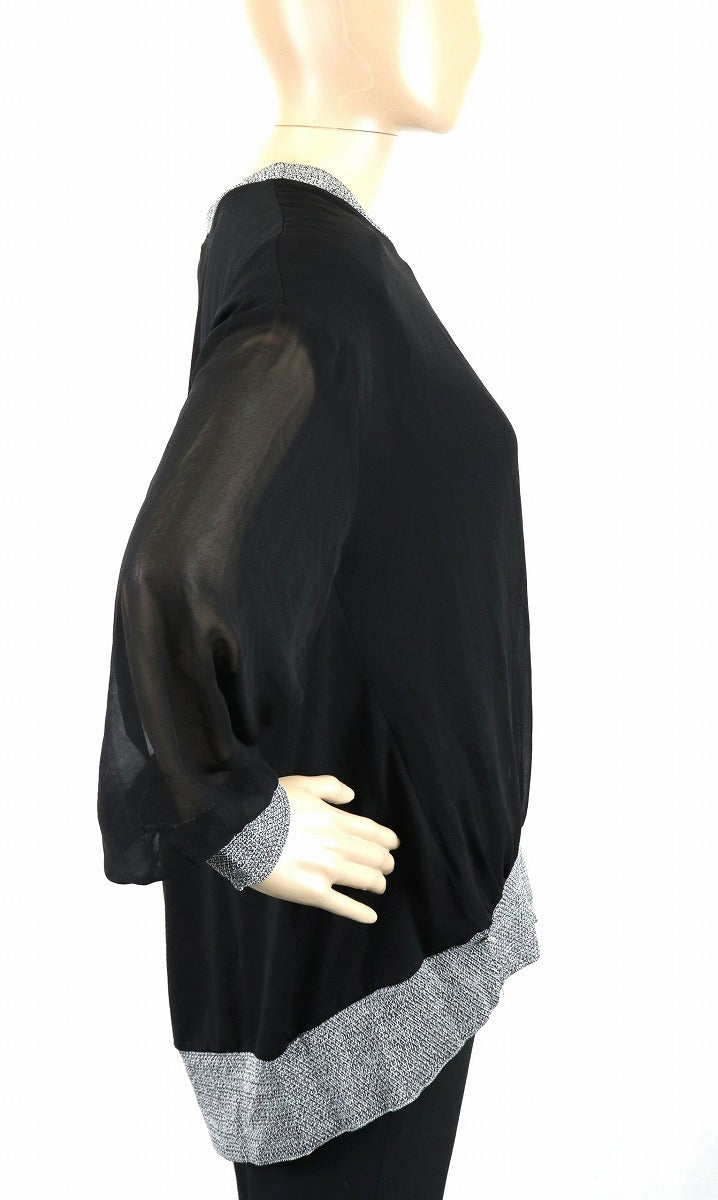 Chanel Coco Button Pullover Top