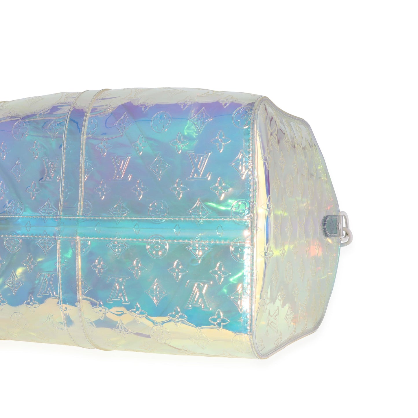 Louis Vuitton x Virgil Abloh Monogram PVC Prism Keepall Bandouliére 50