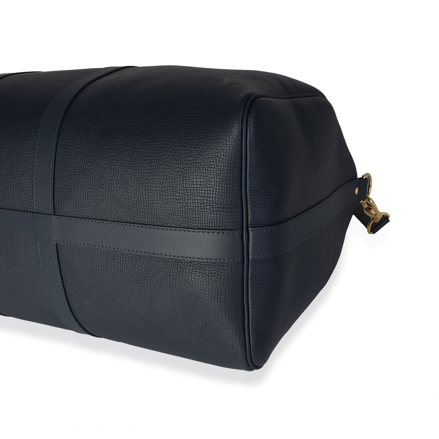 Louis Vuitton Louis Vuitton x NIGO Monogram Denim Drip & Taurillon Keepall Bandoulière 50