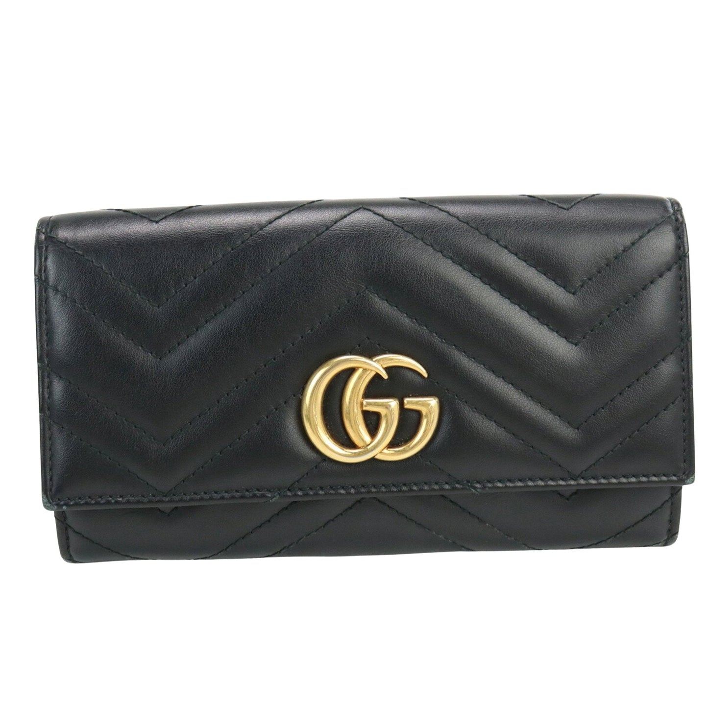 Gucci Gg Marmont  Leather Wallet  ()