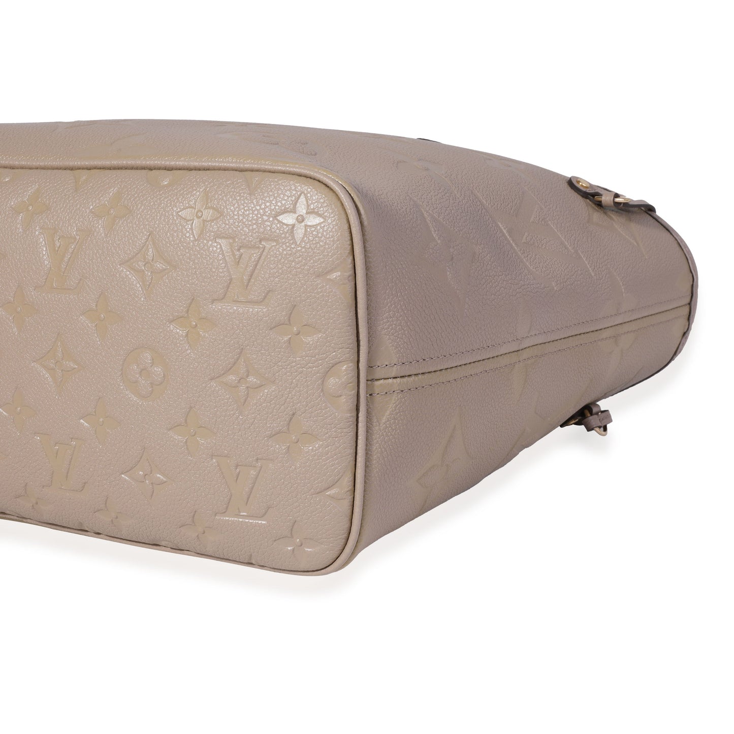 Louis Vuitton Louis Vuitton Tourterelle Monogram Empreinte Giant Neverfull MM