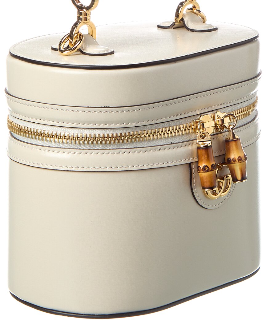 Luxury Gucci Trending 2025 Bamboo Mini Leather Shoulder Bag
