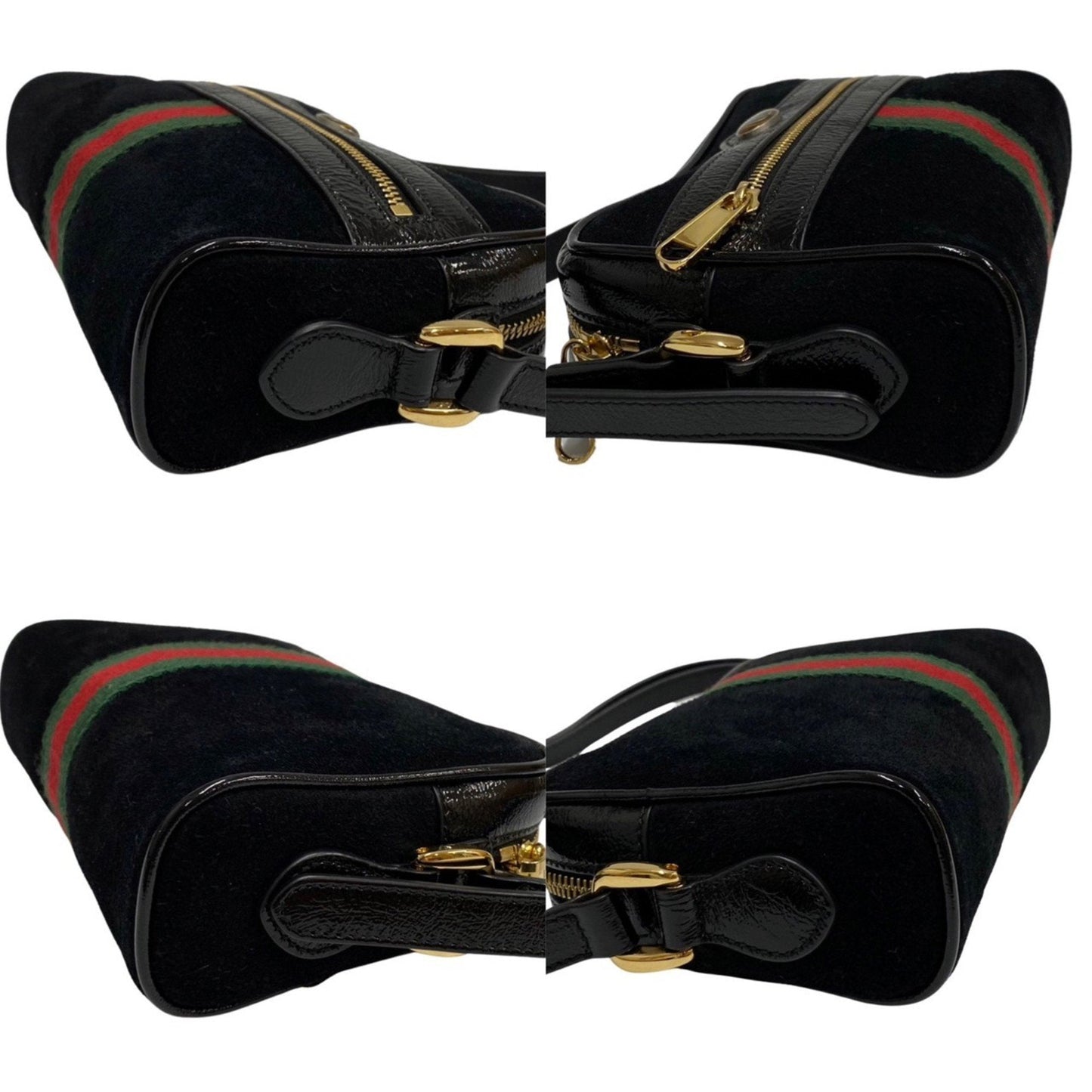 Luxury Gucci Trending 2025 Ophidia  Suede Shoulder Bag ()