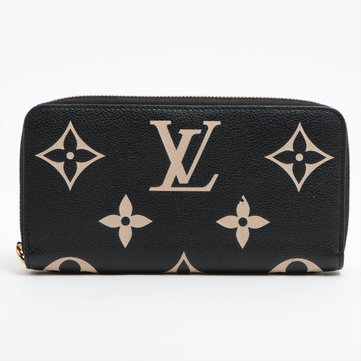 Louis Vuitton Bi-Color Monogram Implant Zippyr Wallet M80481