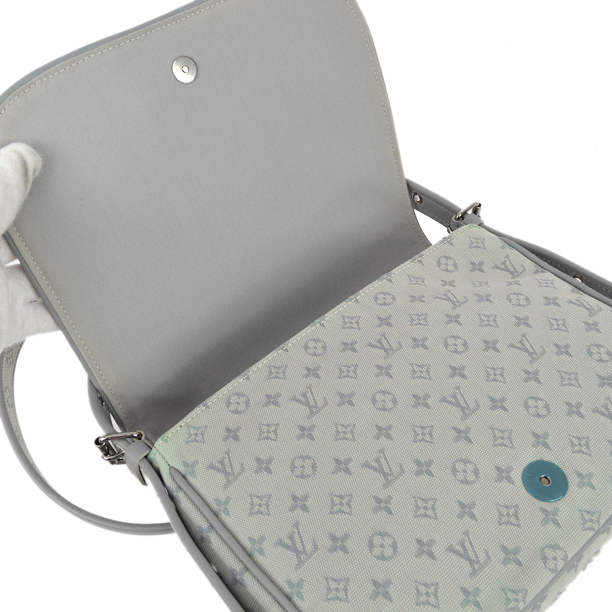 Louis Vuitton 2002 Gray Conte De Fees Musette Shoulder Bag M92279