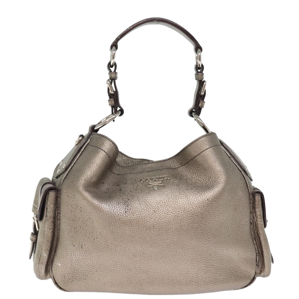 Luxury PradaVitello Shoulder Bag