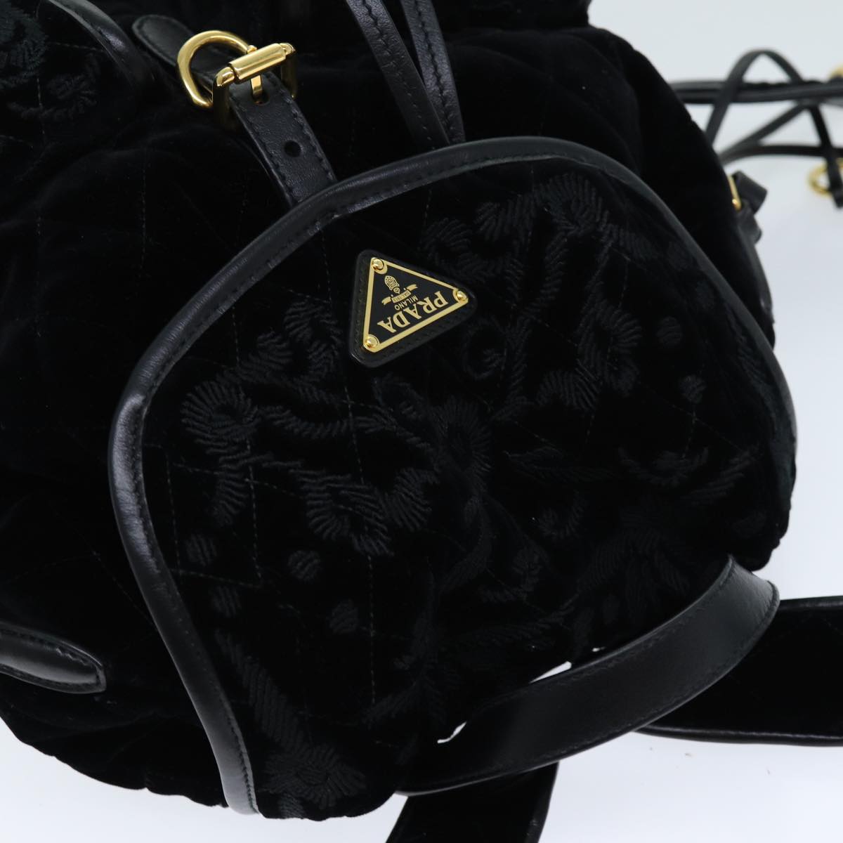 Luxury PradaTessuto Backpack