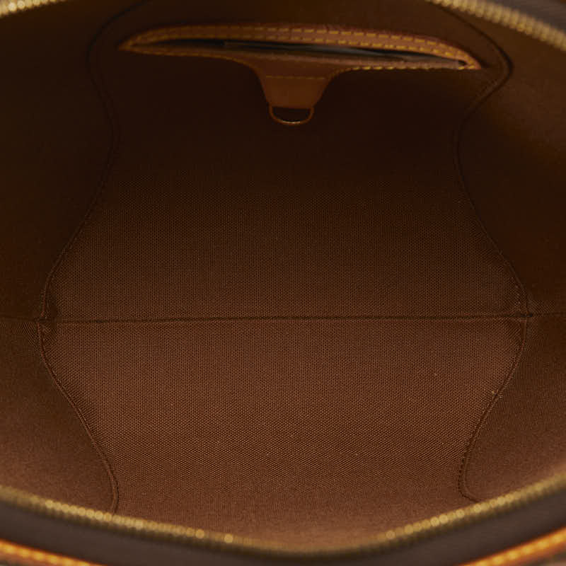 Louis Vuitton Monogram Ellipse PM Handbag M51127 Brown PVC Leather  Louis Vuitton