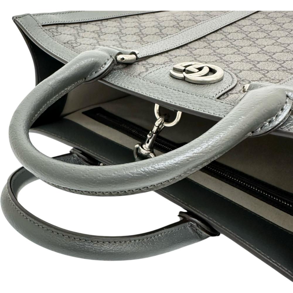 Gucci Ophidia Medium 2WAY Tote Bag Leather/GG Supreme