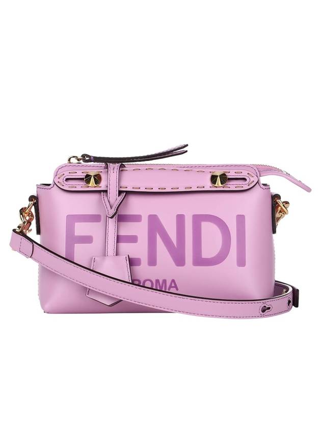 Luxury Fendi By The Way Boston Shoulder Bag Lilac