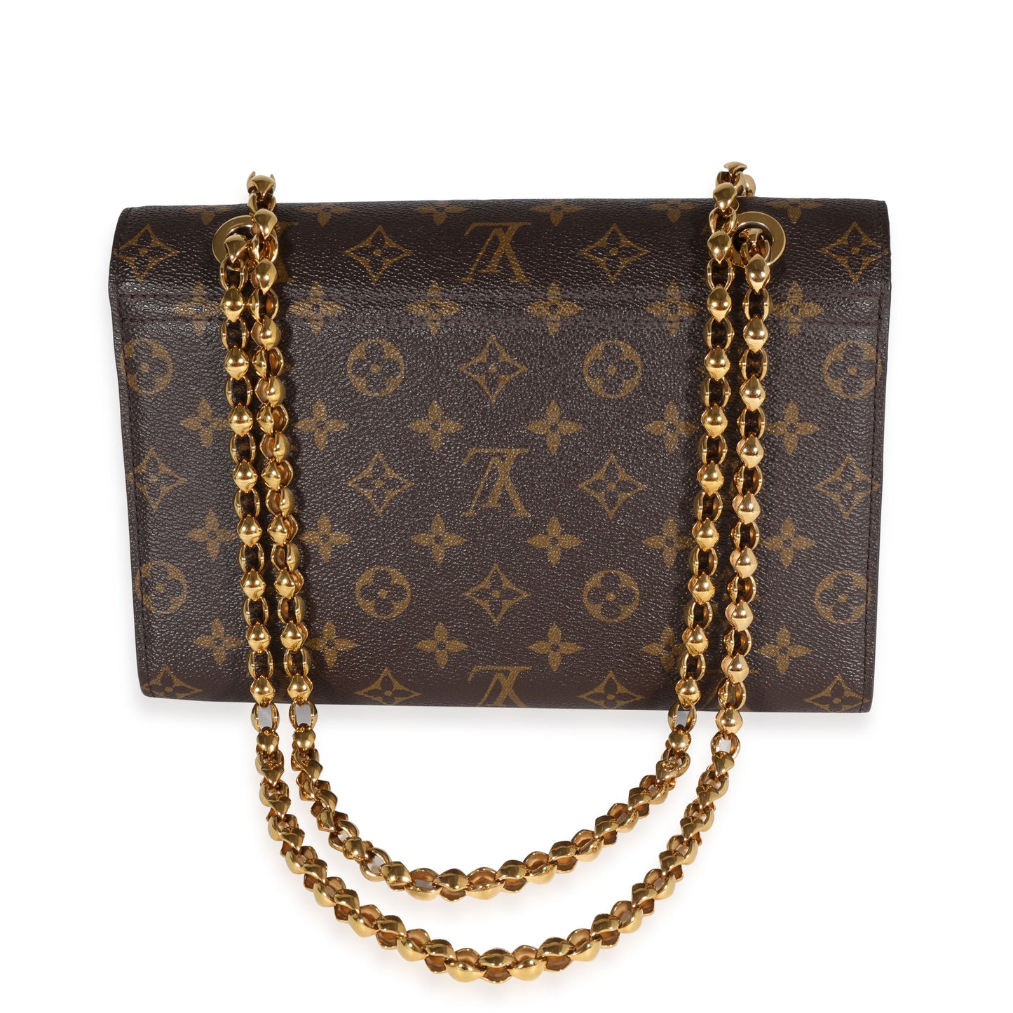 Louis Vuitton Louis Vuitton Monogram Canvas & Black Leather Victoire Bag