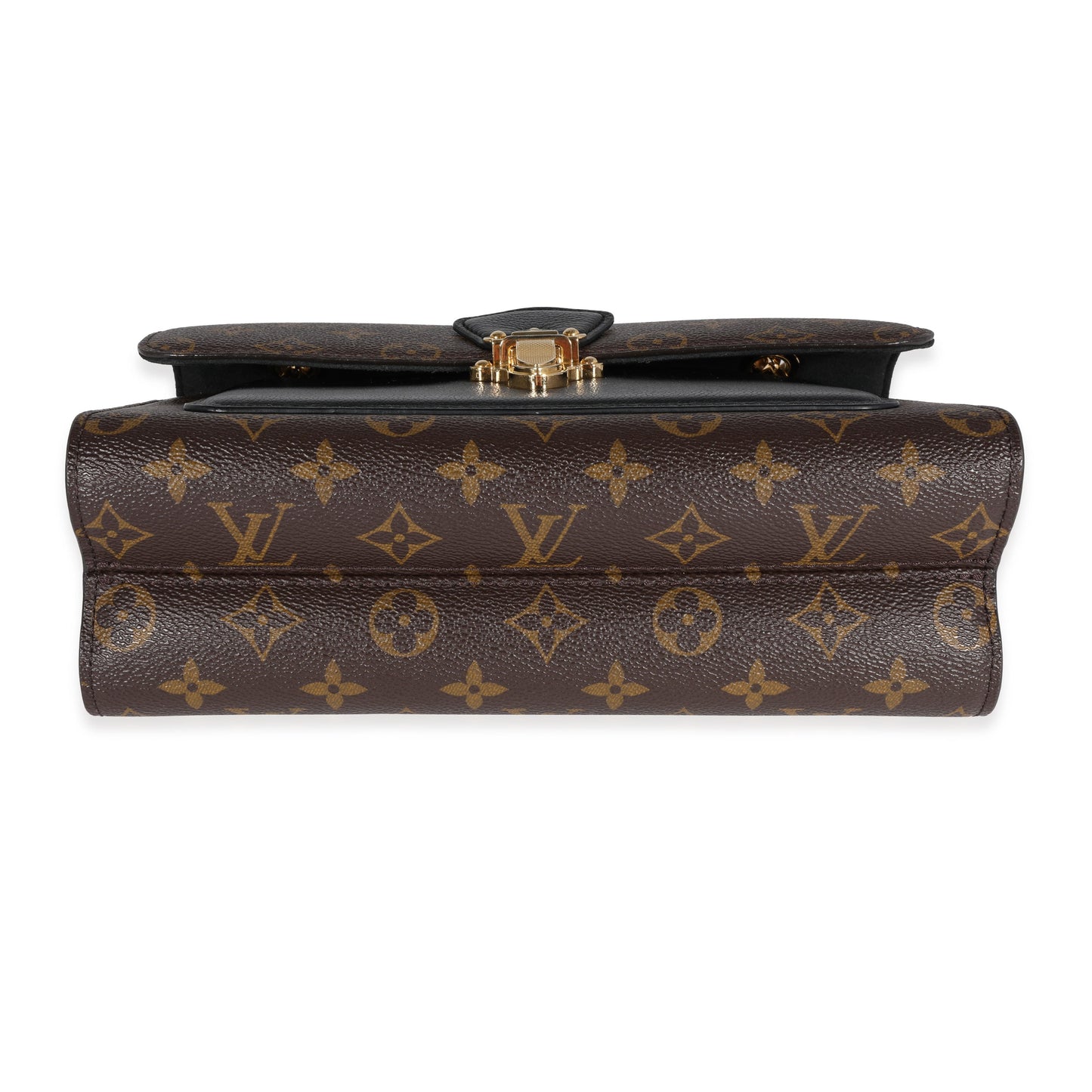 Louis Vuitton Louis Vuitton Monogram Canvas & Black Leather Victoire Bag