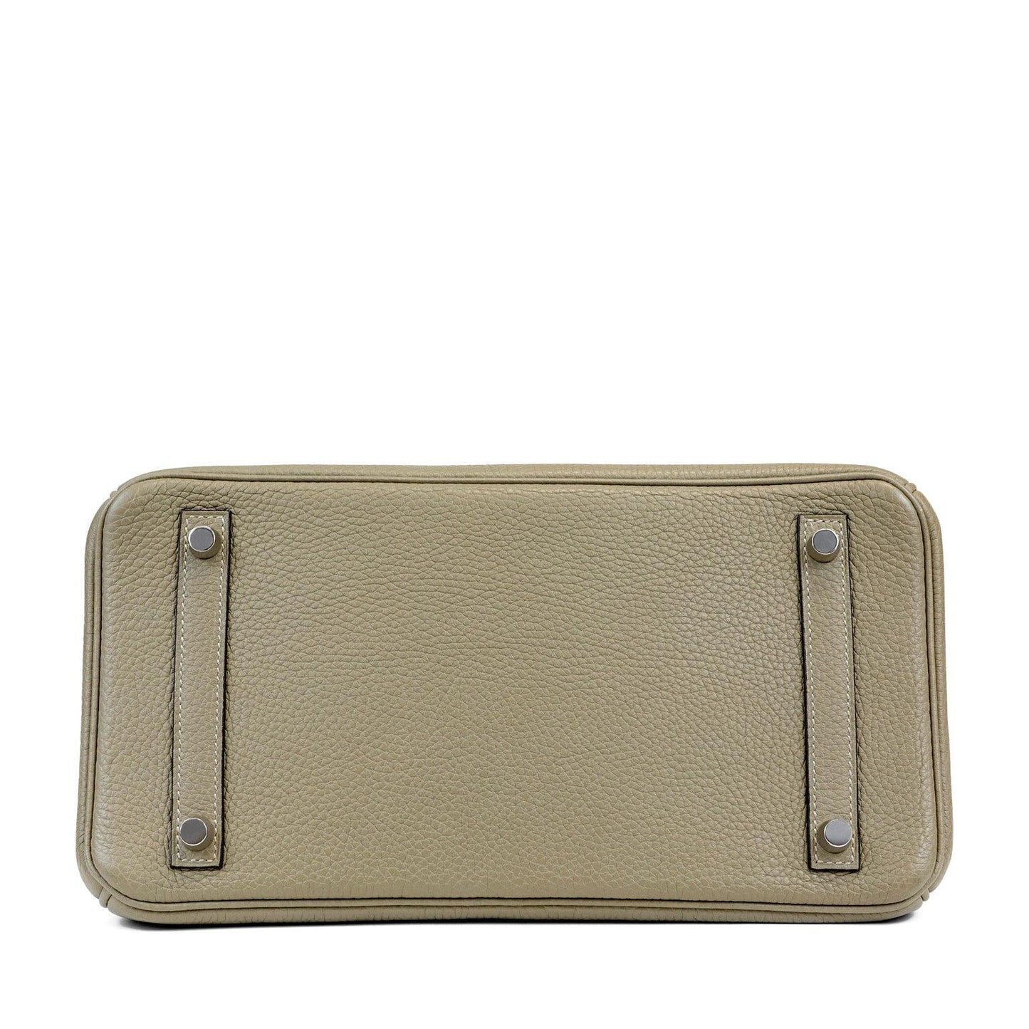 Luxury Hermes 30cm Sage Togo Leather w/ Palladium Hardware