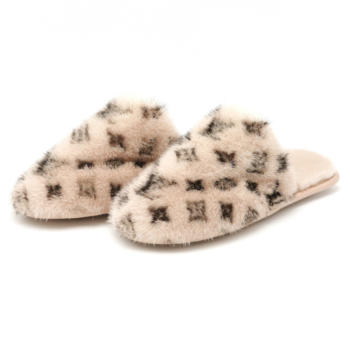 Louis Vuitton Mink Fur Slippers 1A5U3W