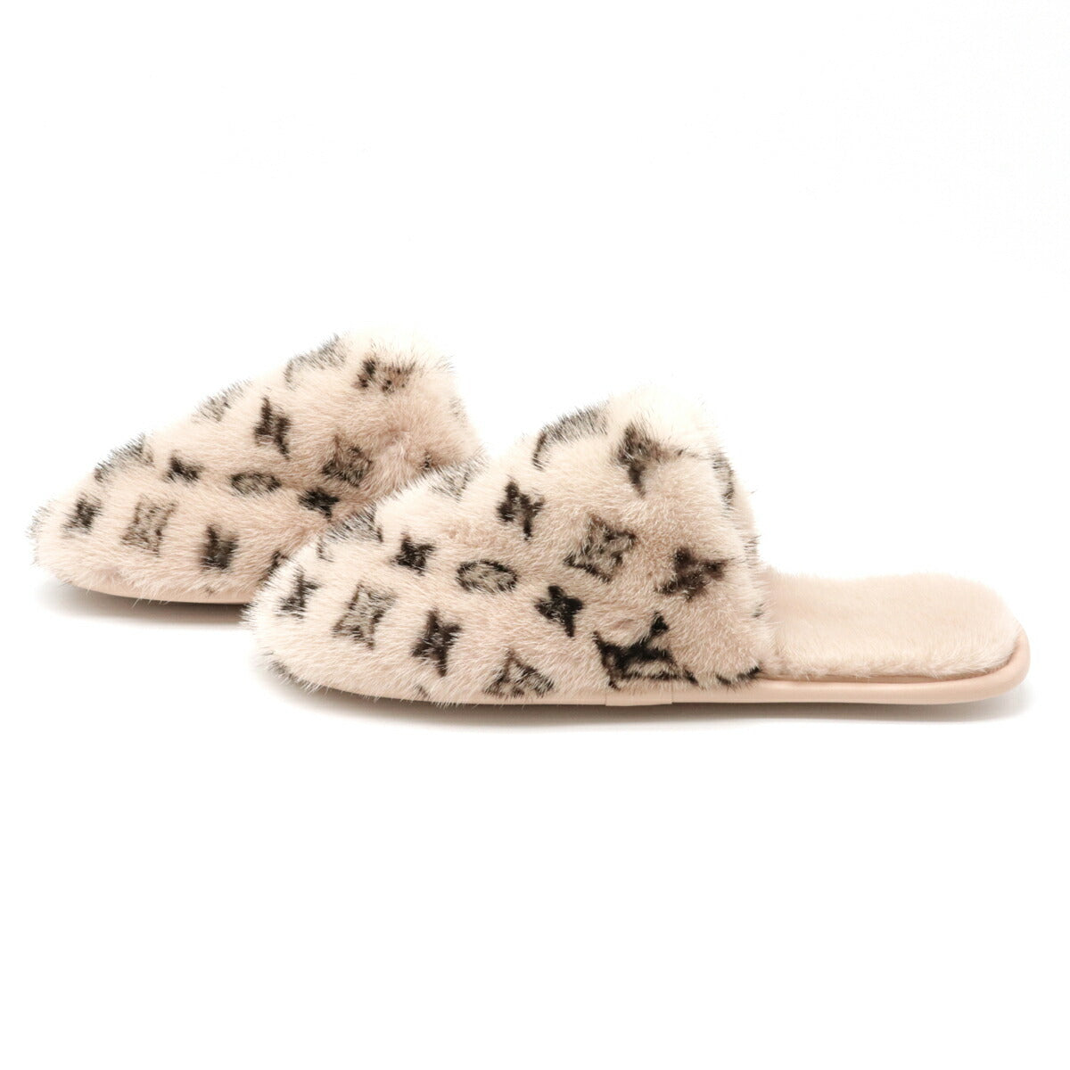 Louis Vuitton Mink Fur Slippers 1A5U3W