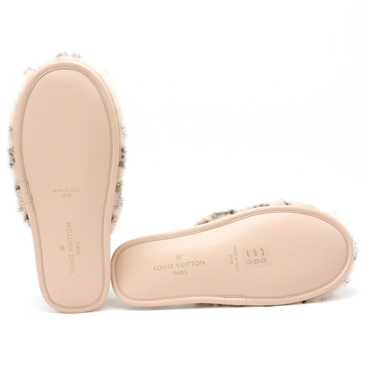 Louis Vuitton Mink Fur Slippers 1A5U3W