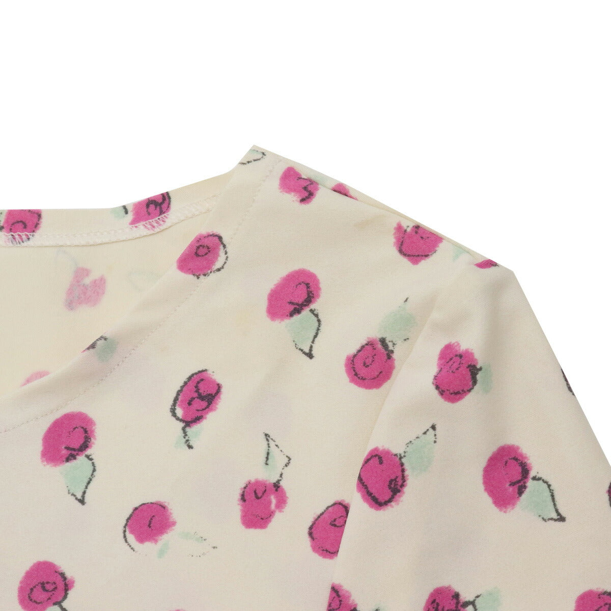 Chanel Nylon Spandex T-Shirt Ivory Pink
