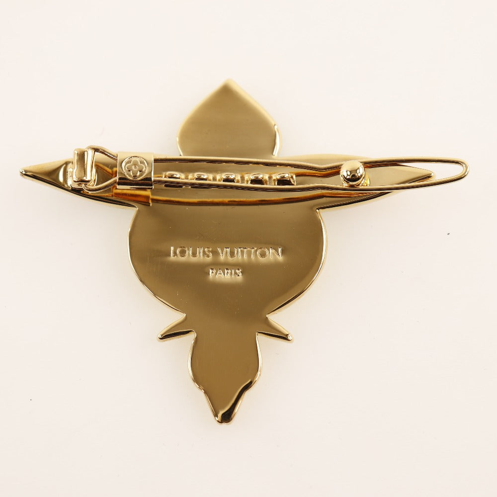 Louis Vuitton Gold Plated Hair Clip M92595