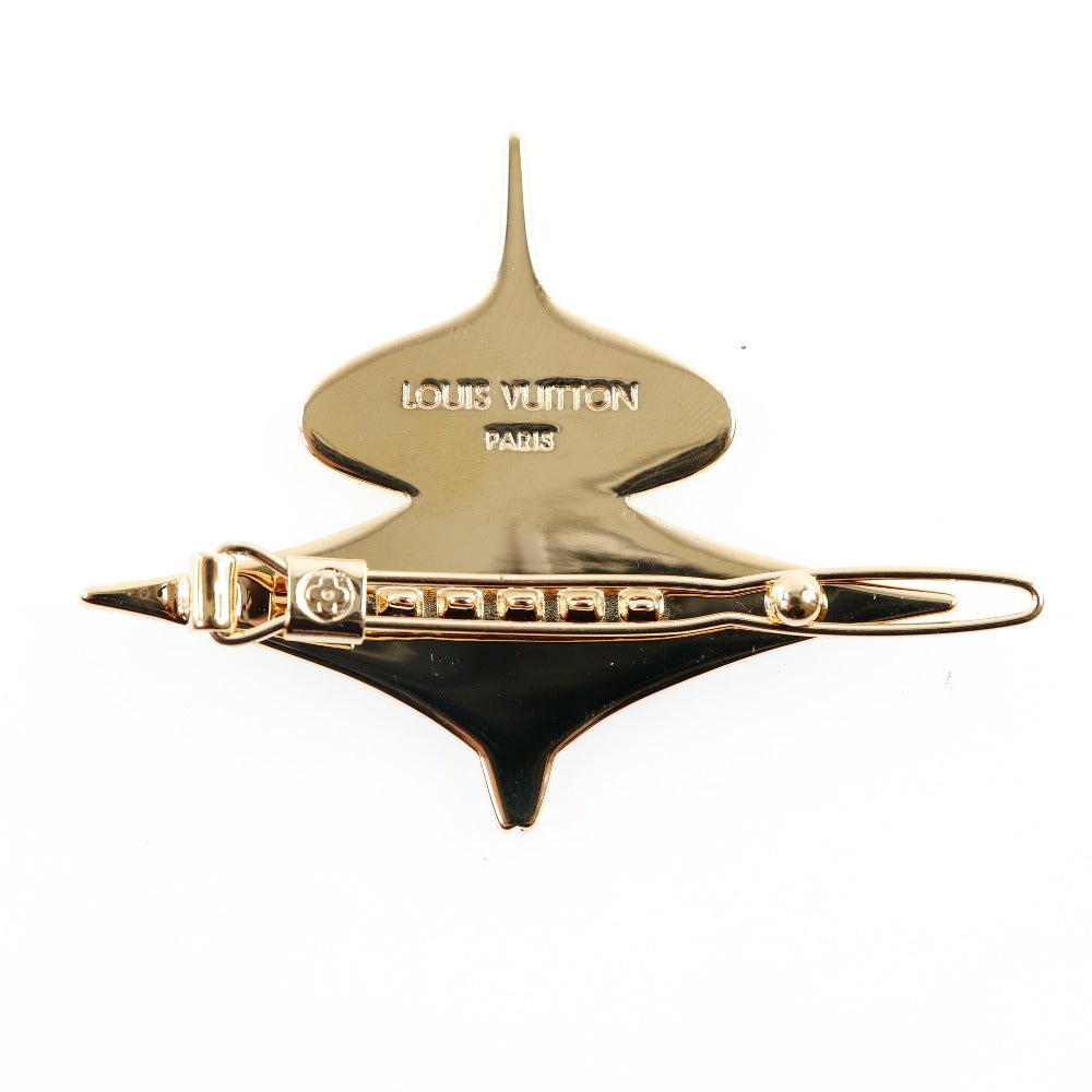 Louis Vuitton Gold Plated Hair Clip M92595
