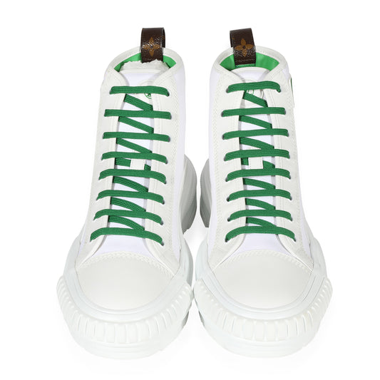 Louis Vuitton Squad Sneaker Boot 'White Green