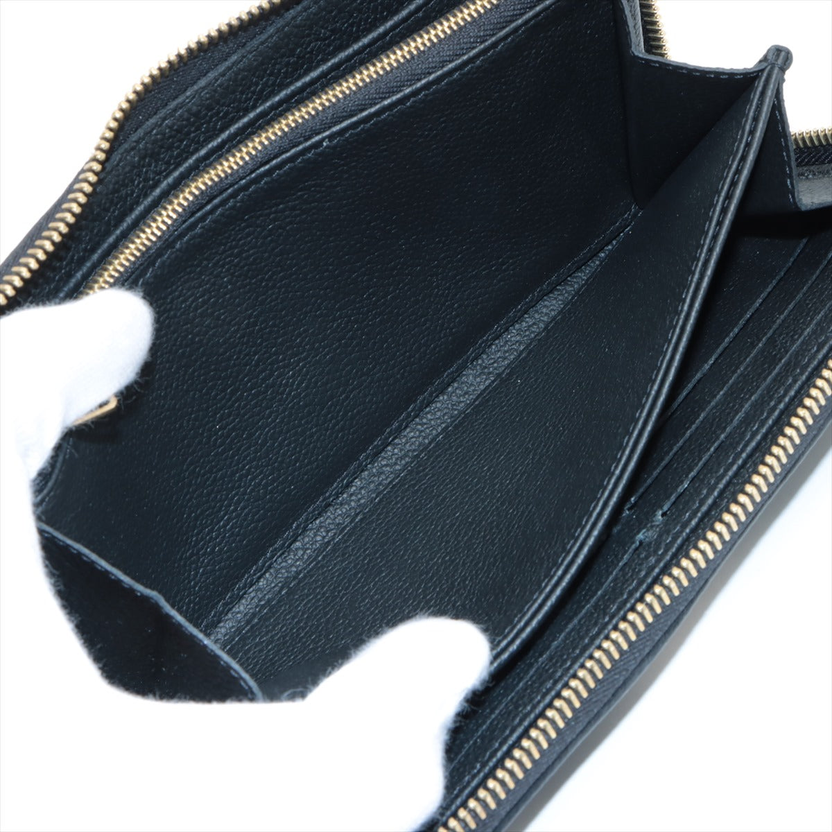 Louis Vuitton Bi-Color Monogram Implant Zippyr Wallet M80481