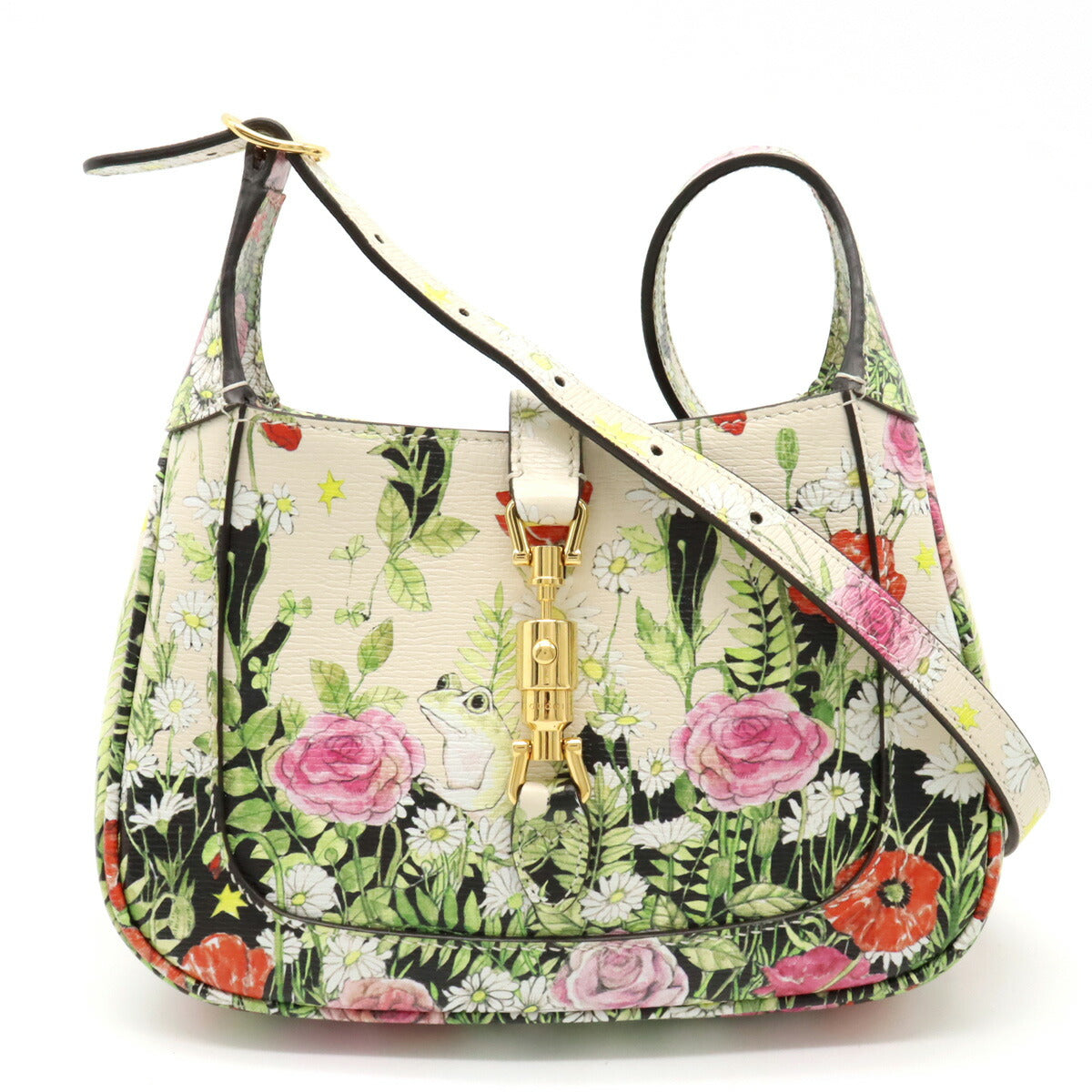 Luxury Gucci Trending 2025 Jackie 1961 Mini Hobo Leather Handbag