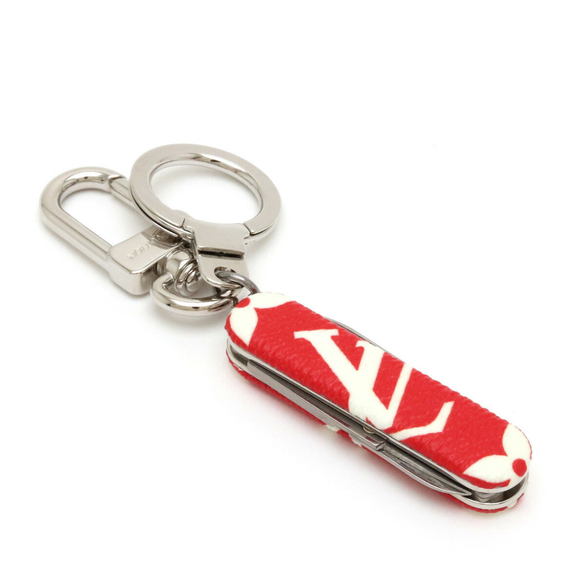 Louis Vuitton Monogram Pocket Knife Keychain MP2070