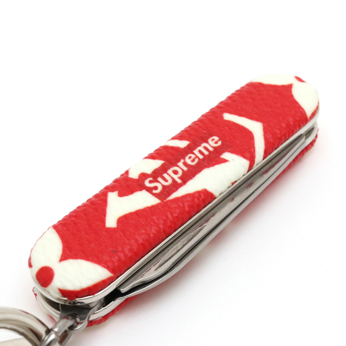 Louis Vuitton Monogram Pocket Knife Keychain MP2070