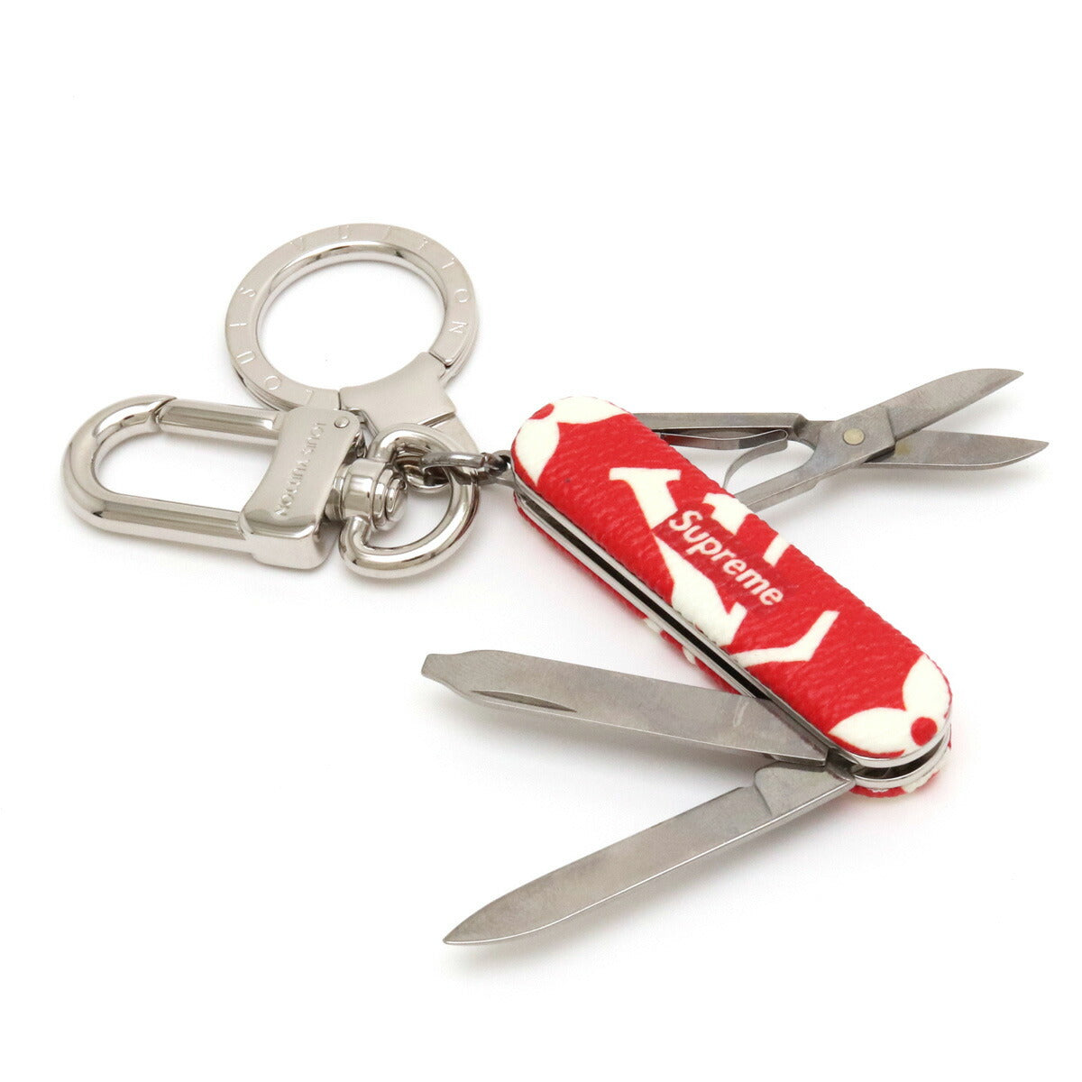 Louis Vuitton Monogram Pocket Knife Keychain MP2070
