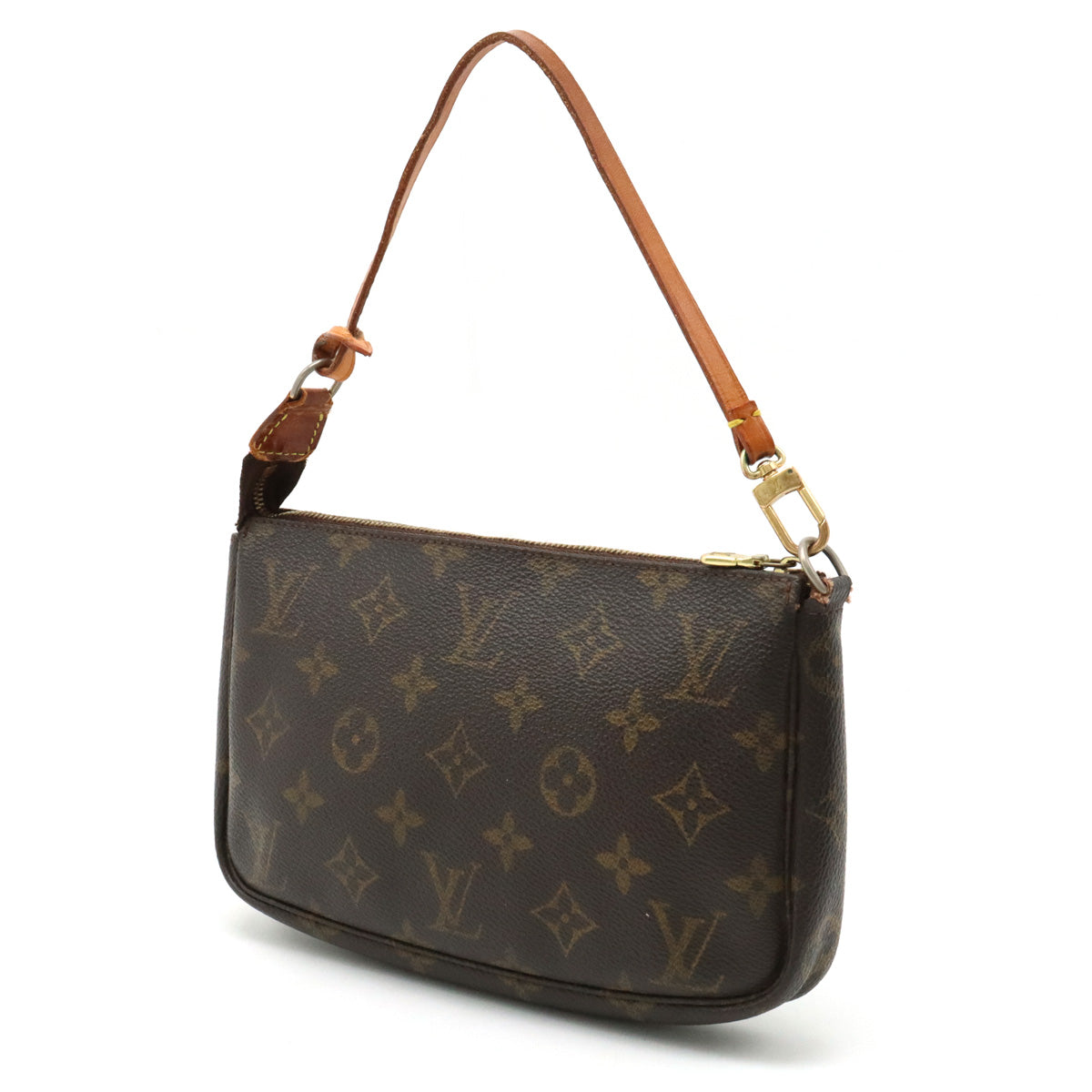 Louis Vuitton Monogram Pochette Accessoires Pouch Handbag M51980