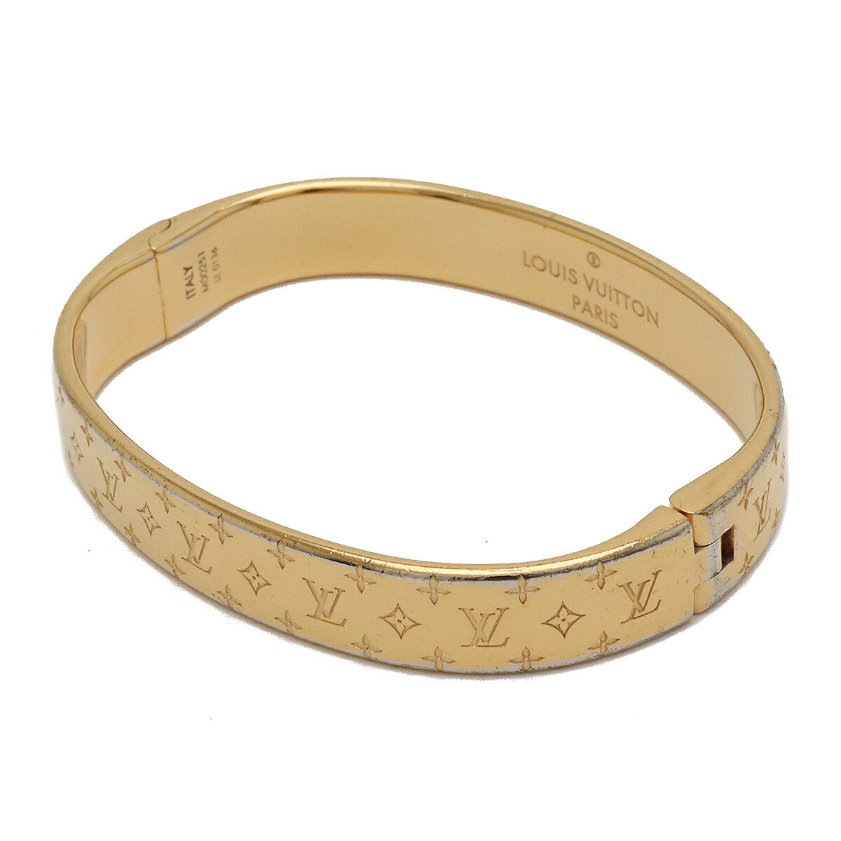 Louis Vuitton Nanogram Bangle Bracelet M00251