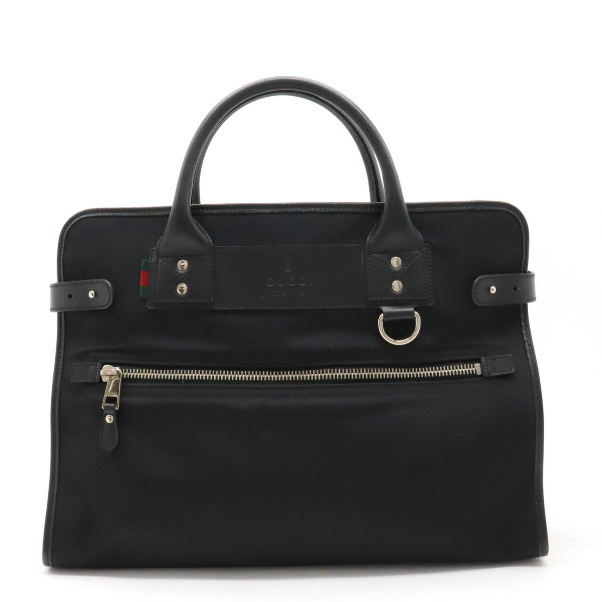 Luxury Gucci Trending 2025 Nylon Canvas Leather Business Bag 246410